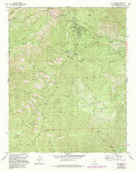 Alta Sierra California Historical topographic map, 1:24000 scale, 7.5 X 7.5 Minute, Year 1972