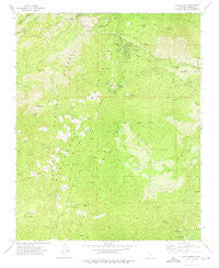 Alta Sierra California Historical topographic map, 1:24000 scale, 7.5 X 7.5 Minute, Year 1972