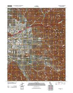 Altamont California Historical topographic map, 1:24000 scale, 7.5 X 7.5 Minute, Year 2012