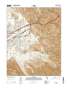 Altamont California Current topographic map, 1:24000 scale, 7.5 X 7.5 Minute, Year 2015