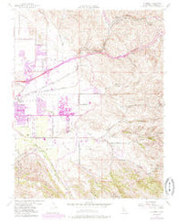 Altamont California Historical topographic map, 1:24000 scale, 7.5 X 7.5 Minute, Year 1953