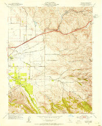 Altamont California Historical topographic map, 1:24000 scale, 7.5 X 7.5 Minute, Year 1953