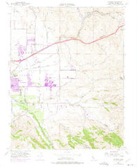 Altamont California Historical topographic map, 1:24000 scale, 7.5 X 7.5 Minute, Year 1953