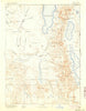 Alturas California Historical topographic map, 1:250000 scale, 1 X 1 Degree, Year 1892