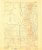 Alturas California Historical topographic map, 1:250000 scale, 1 X 1 Degree, Year 1892
