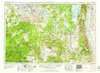Alturas California Historical topographic map, 1:250000 scale, 1 X 2 Degree, Year 1958