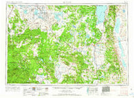Alturas California Historical topographic map, 1:250000 scale, 1 X 2 Degree, Year 1962