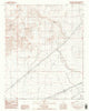 Alvord Mountain East California Historical topographic map, 1:24000 scale, 7.5 X 7.5 Minute, Year 1986