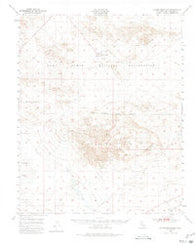 Alvord Mountain California Historical topographic map, 1:62500 scale, 15 X 15 Minute, Year 1948