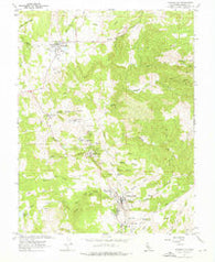 Amador City California Historical topographic map, 1:24000 scale, 7.5 X 7.5 Minute, Year 1962