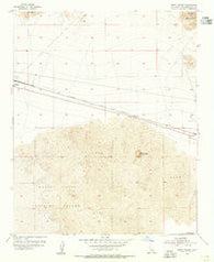 Amboy Crater California Historical topographic map, 1:24000 scale, 7.5 X 7.5 Minute, Year 1954