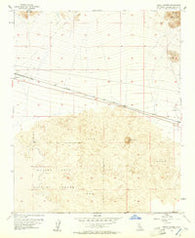Amboy Crater California Historical topographic map, 1:24000 scale, 7.5 X 7.5 Minute, Year 1954