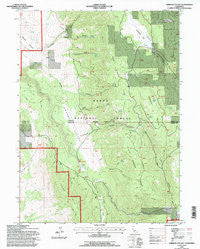 Ambrose Valley California Historical topographic map, 1:24000 scale, 7.5 X 7.5 Minute, Year 1993