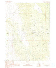 Ambrose Valley California Historical topographic map, 1:24000 scale, 7.5 X 7.5 Minute, Year 1990