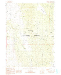 Ambrose Valley California Historical topographic map, 1:24000 scale, 7.5 X 7.5 Minute, Year 1990
