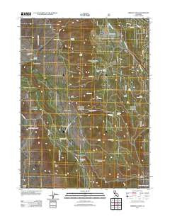 Ambrose Valley California Historical topographic map, 1:24000 scale, 7.5 X 7.5 Minute, Year 2012