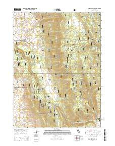 Ambrose Valley California Current topographic map, 1:24000 scale, 7.5 X 7.5 Minute, Year 2015