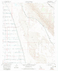 Amos California Historical topographic map, 1:24000 scale, 7.5 X 7.5 Minute, Year 1956