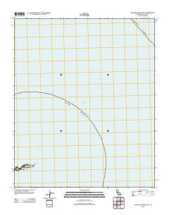 Anacapa Island OE E California Historical topographic map, 1:24000 scale, 7.5 X 7.5 Minute, Year 2012