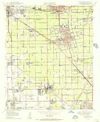 Anaheim California Historical topographic map, 1:24000 scale, 7.5 X 7.5 Minute, Year 1949