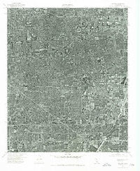 Anaheim California Historical topographic map, 1:24000 scale, 7.5 X 7.5 Minute, Year 1974