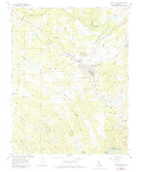 Angels Camp California Historical topographic map, 1:24000 scale, 7.5 X 7.5 Minute, Year 1962