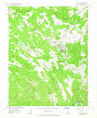 Angels Camp California Historical topographic map, 1:24000 scale, 7.5 X 7.5 Minute, Year 1962