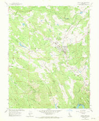 Angels Camp California Historical topographic map, 1:24000 scale, 7.5 X 7.5 Minute, Year 1962