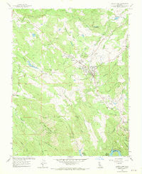 Angels Camp California Historical topographic map, 1:24000 scale, 7.5 X 7.5 Minute, Year 1962