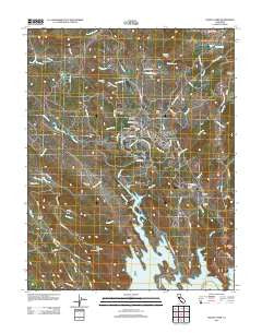 Angels Camp California Historical topographic map, 1:24000 scale, 7.5 X 7.5 Minute, Year 2012