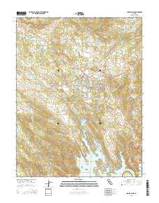 Angels Camp California Current topographic map, 1:24000 scale, 7.5 X 7.5 Minute, Year 2015
