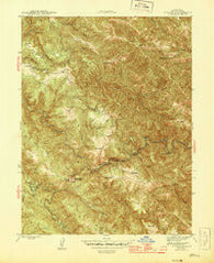 Annapolis California Historical topographic map, 1:31680 scale, 7.5 X 7.5 Minute, Year 1944