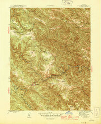 Annapolis California Historical topographic map, 1:31680 scale, 7.5 X 7.5 Minute, Year 1944