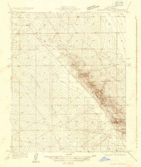 Antelope Plain California Historical topographic map, 1:31680 scale, 7.5 X 7.5 Minute, Year 1932