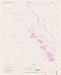 Antelope Plain California Historical topographic map, 1:24000 scale, 7.5 X 7.5 Minute, Year 1954