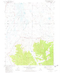 Antelope Valley California Historical topographic map, 1:24000 scale, 7.5 X 7.5 Minute, Year 1981