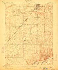 Antelope California Historical topographic map, 1:31680 scale, 7.5 X 7.5 Minute, Year 1911