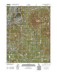 Antelope Mountain California Historical topographic map, 1:24000 scale, 7.5 X 7.5 Minute, Year 2012