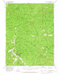 Anthony Peak California Historical topographic map, 1:62500 scale, 15 X 15 Minute, Year 1952
