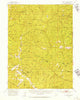 Anthony Peak California Historical topographic map, 1:62500 scale, 15 X 15 Minute, Year 1952