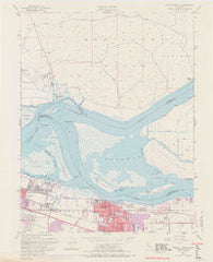 Antioch North California Historical topographic map, 1:24000 scale, 7.5 X 7.5 Minute, Year 1953