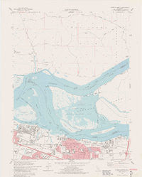 Antioch North California Historical topographic map, 1:24000 scale, 7.5 X 7.5 Minute, Year 1978