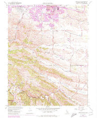 Antioch South California Historical topographic map, 1:24000 scale, 7.5 X 7.5 Minute, Year 1953