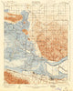 Antioch California Historical topographic map, 1:62500 scale, 15 X 15 Minute, Year 1908