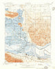 Antioch California Historical topographic map, 1:62500 scale, 15 X 15 Minute, Year 1907