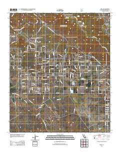 Anza California Historical topographic map, 1:24000 scale, 7.5 X 7.5 Minute, Year 2012