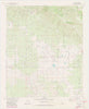 Anza California Historical topographic map, 1:24000 scale, 7.5 X 7.5 Minute, Year 1981