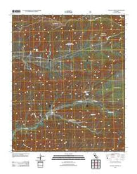 Apache Canyon California Historical topographic map, 1:24000 scale, 7.5 X 7.5 Minute, Year 2012