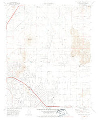 Apple Valley North California Historical topographic map, 1:24000 scale, 7.5 X 7.5 Minute, Year 1970