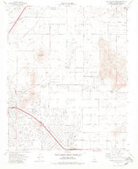 Apple Valley North California Historical topographic map, 1:24000 scale, 7.5 X 7.5 Minute, Year 1970